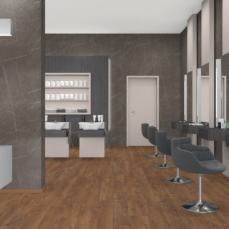 Lifestyle Floors Harrow 193mm x 1290mm Laminate Plank Sawcut Oak