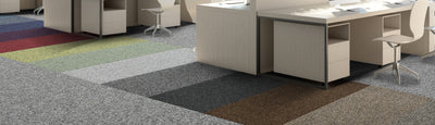 Burmatex Infinity 500mm x 500mm Carpet Tile Slate Grey