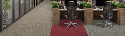 Burmatex Infinity 500mm x 500mm Carpet Tile Ice Mineral