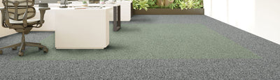 Burmatex Infinity 500mm x 500mm Carpet Tile Silver Salt