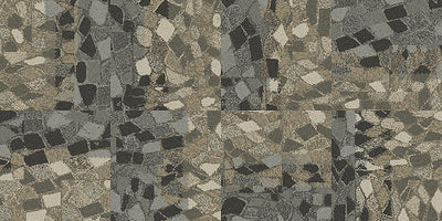 Interface Human Connections Stone Course 500mm x 500mm Carpet Tile