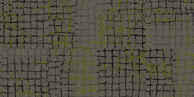 Interface Human Connections Moss In Stone 500mm x 500mm Carpet Tile