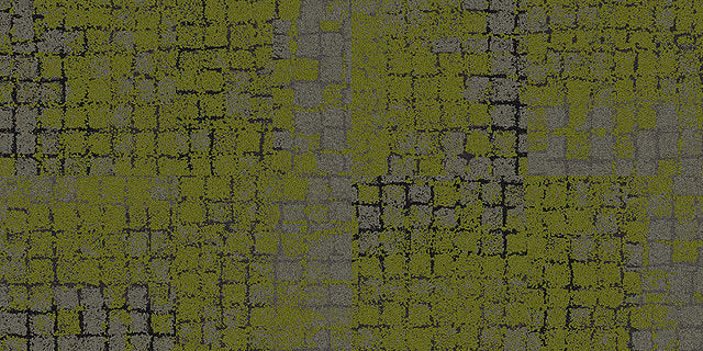 Interface Human Connections Moss 500mm x 500mm Carpet Tile