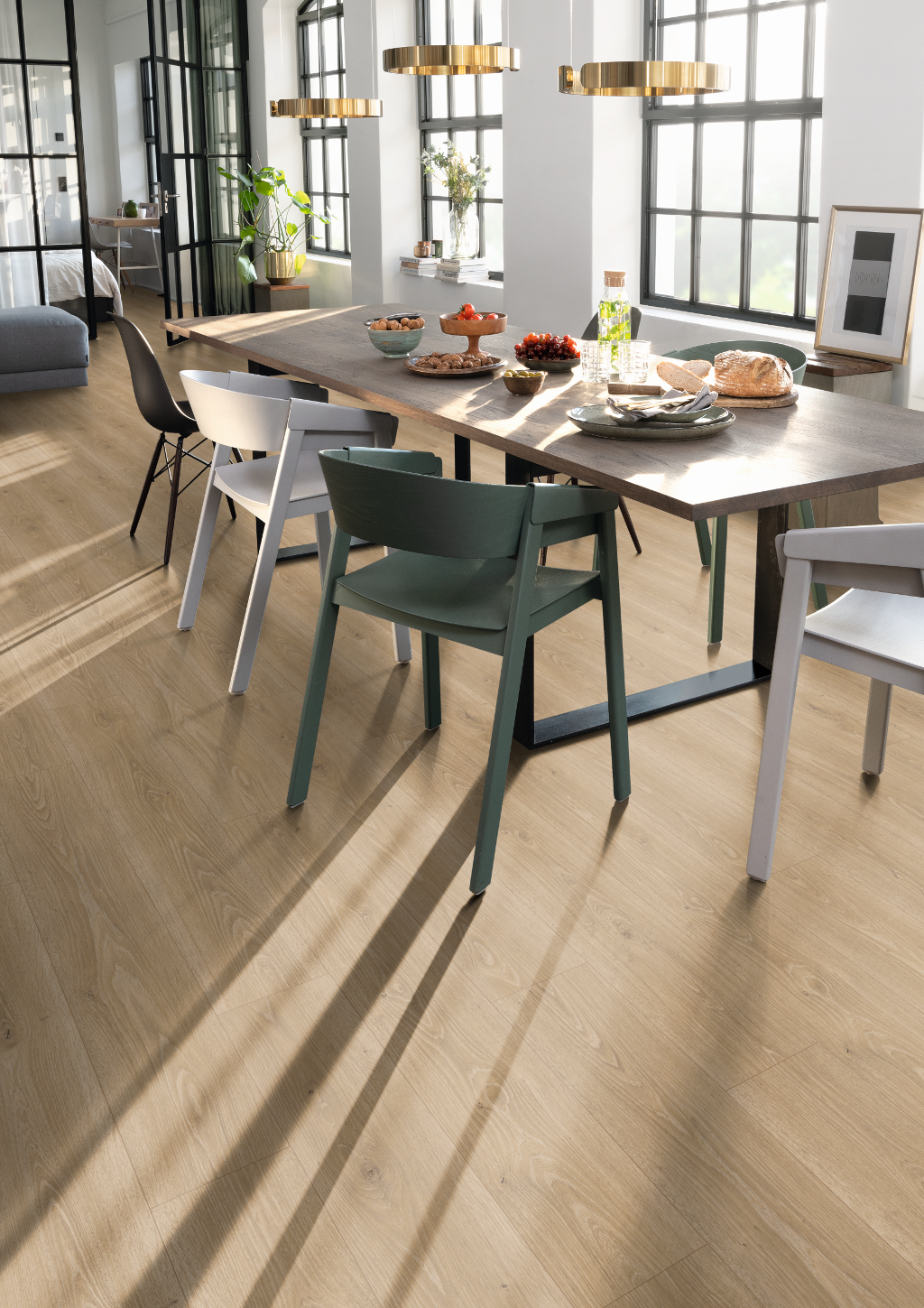 Egger NatureSense Aqua+ 193mm x 1292mm Laminate Plank Natural Treviso Oak