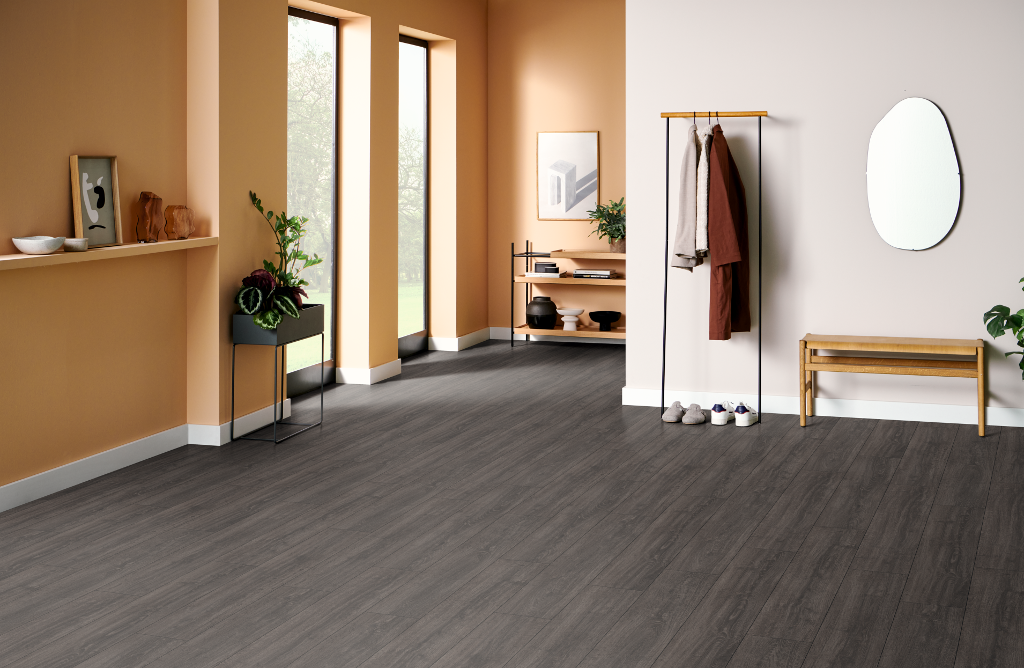 Egger NatureSense Aqua 10MM 193mm x 1292mm Laminate Plank Anthracite Sherman Oak