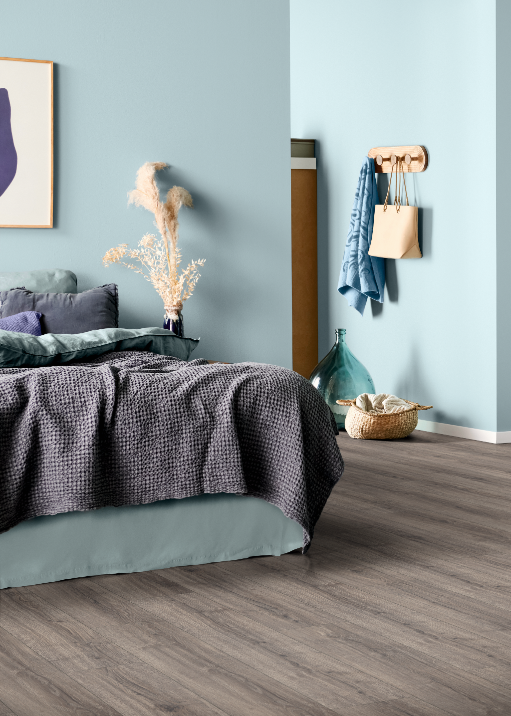 Egger NatureSense Aqua 10MM 193mm x 1292mm Laminate Plank Grey Sherman Oak