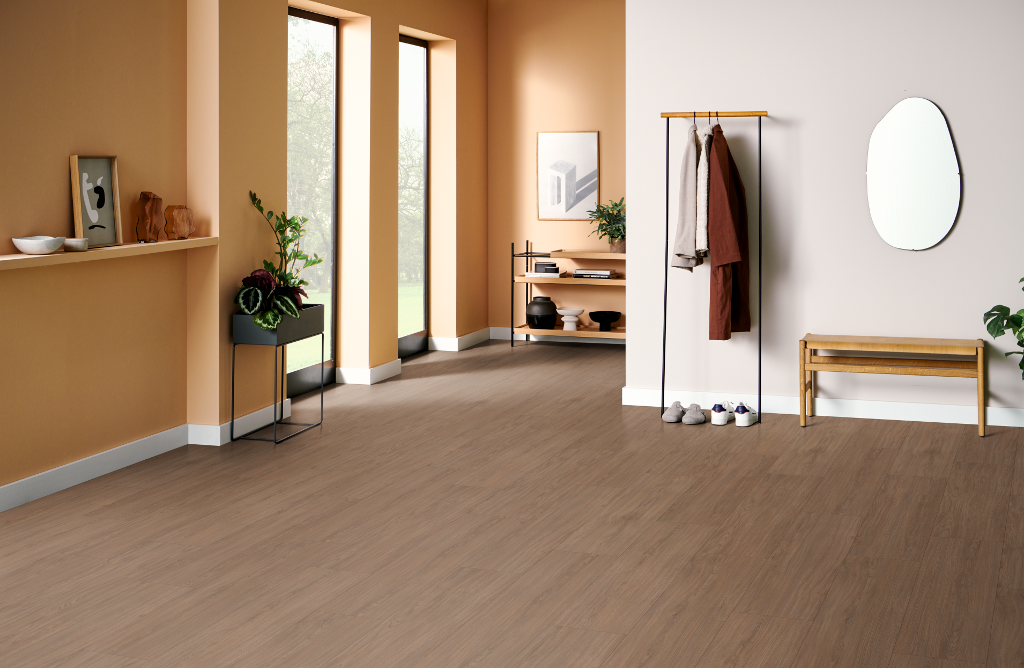 Egger NatureSense Aqua+ Large 246mm x 1292mm Laminate Plank Brown Casella Oak