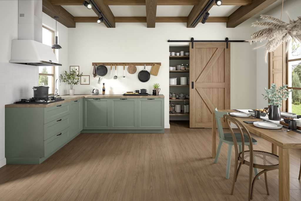 Egger NatureSense Aqua+ 193mm x 1292mm Laminate Plank Brown Casella Oak