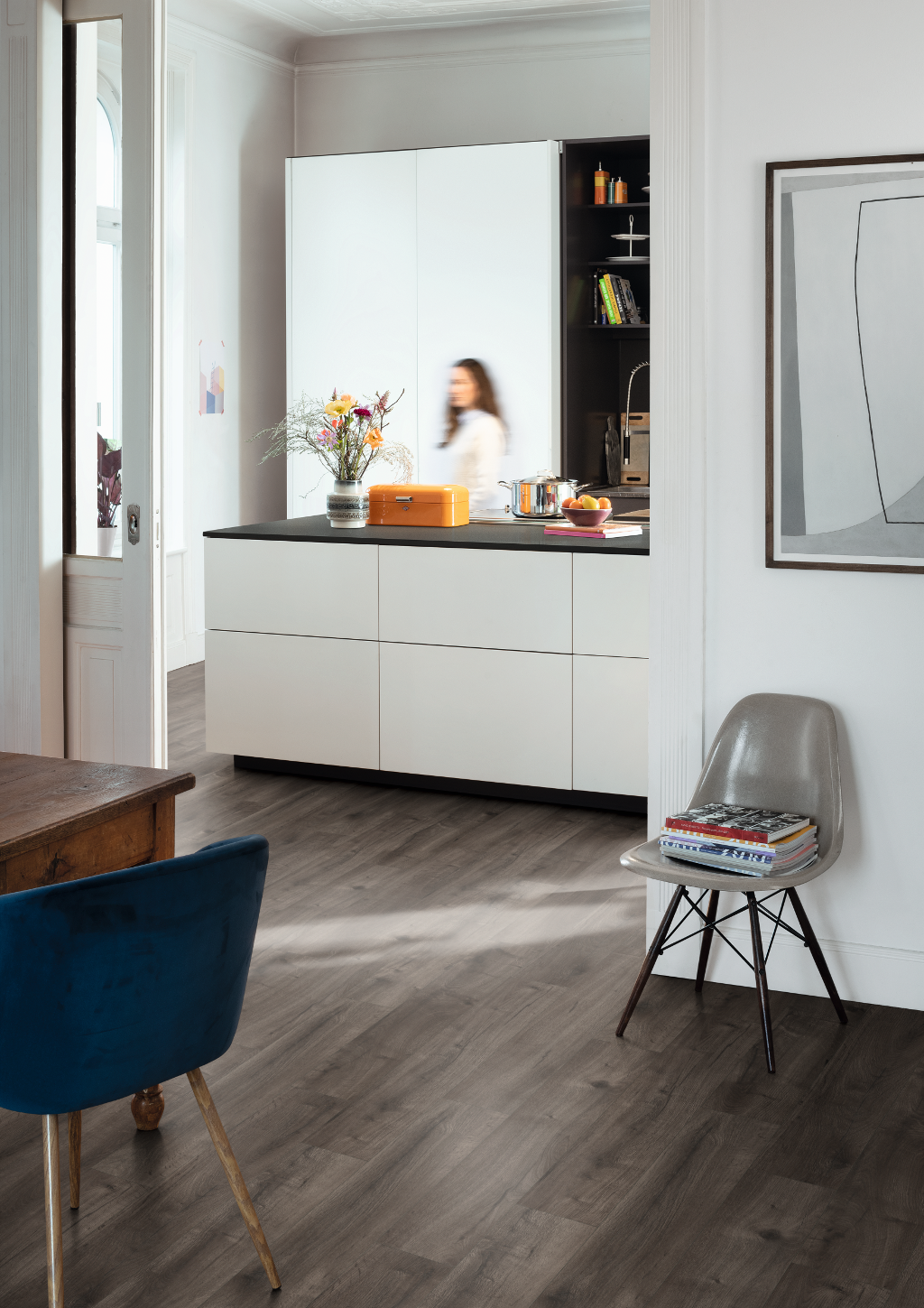 Egger NatureSense Aqua 8MM 193mm x 1292mm Laminate Plank Grey Loja Oak