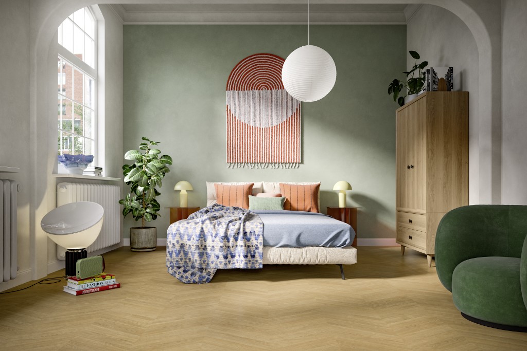 Egger NatureSense Kingsize 327mm x 1292mm Laminate Plank Honey Skanderborg Oak