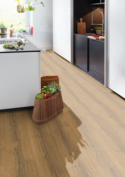 Egger NatureSense Aqua+ Large 246mm x 1292mm Laminate Plank Cognac Brown Sherman Oak
