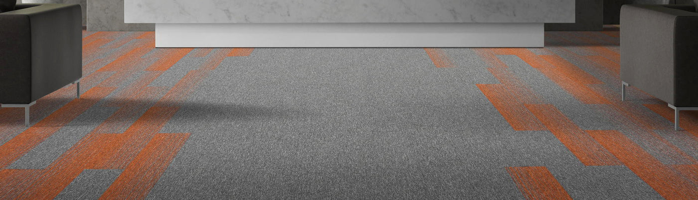 Burmatex Tivoli Mist 250mm x 1000mm Carpet Plank Galapagos Bay