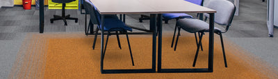 Burmatex Tivoli Mist 500mm x 500mm Carpet Tile Polar Drift